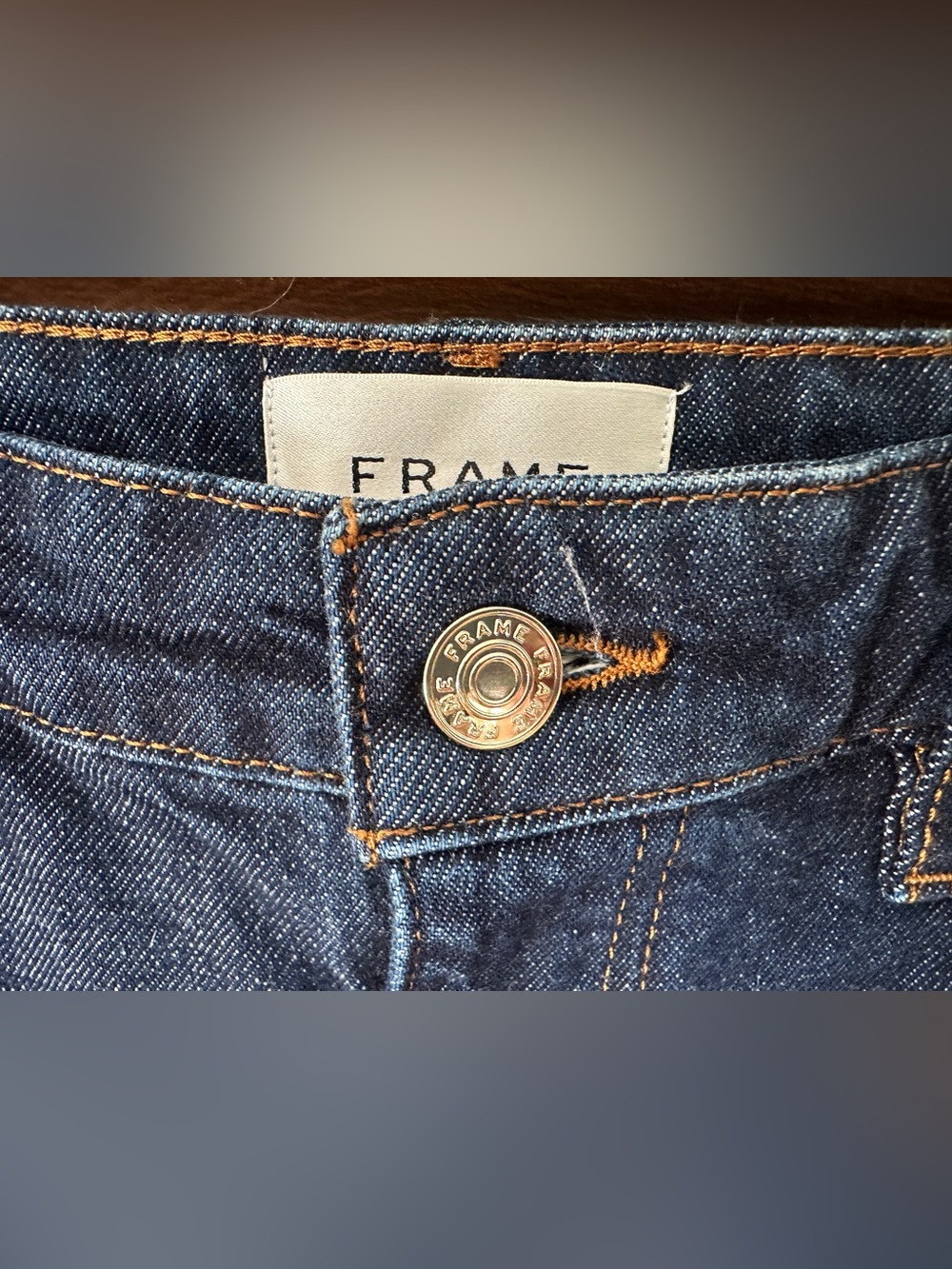 NWT ~ Frame “The Ruler” premium denim jeans in Taboo wash - size 28 - Picture 4 of 10